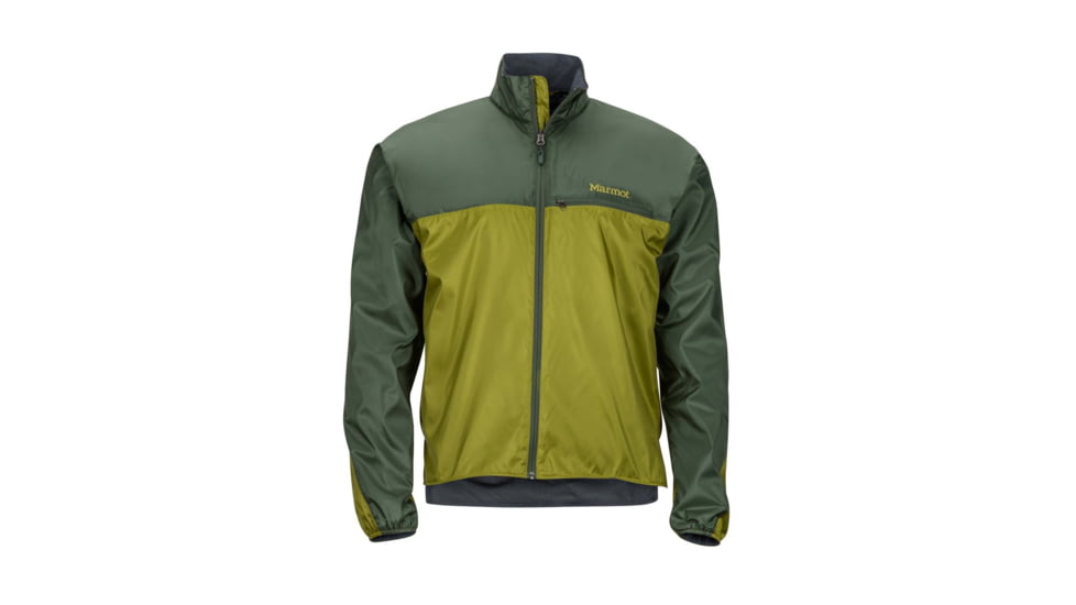 Marmot Driclime Windshirt Jacket - Mens, Cilantro/Crocodile, M 51020-4989-M