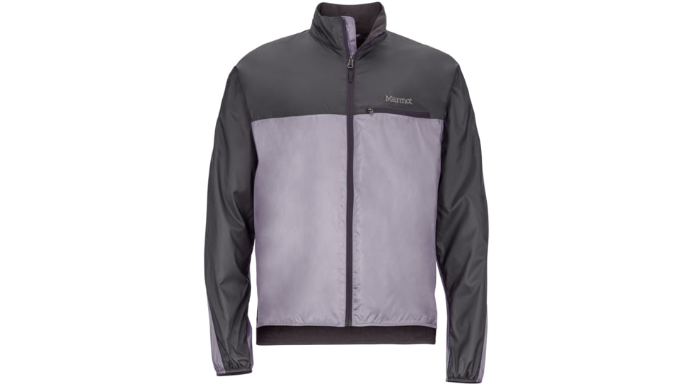 Marmot DriClime Windshirt - Men's-Steel/Slate Grey-Small