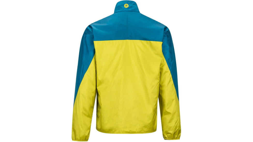 Marmot DriClime Windshirt - Mens, Citronelle/Moroccan Blue, 2XL, 51020-9401-XX-Large
