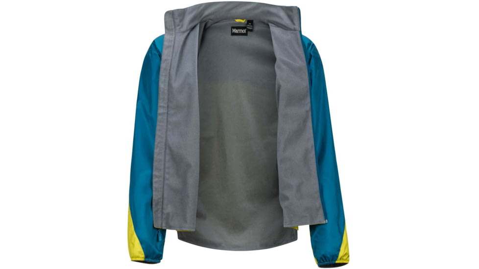 Marmot DriClime Windshirt - Mens, Citronelle/Moroccan Blue, 2XL, 51020-9401-XX-Large