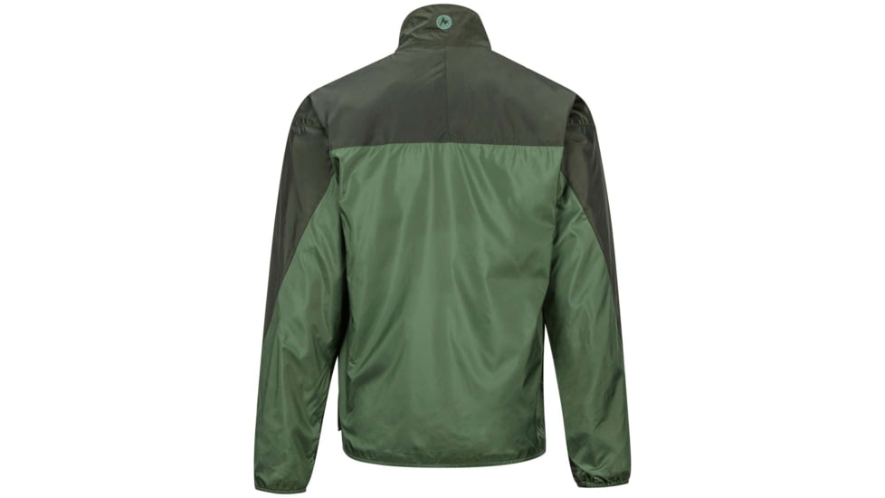 Marmot DriClime Windshirt - Mens, Crocodile/Rosin Green, Small, 51020-4850-Small