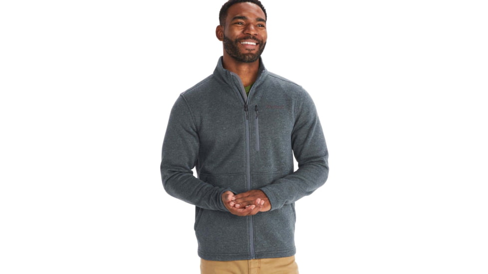 Marmot Drop Line Jacket - Men's, Steel Onyx Heather, Extra Large, 195115321949