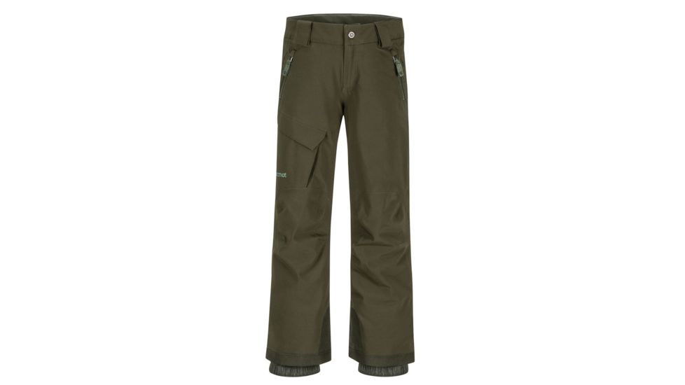 Marmot Edge Insulated Pant - Boys, Rosin Green, Medium, 74980-7764-M