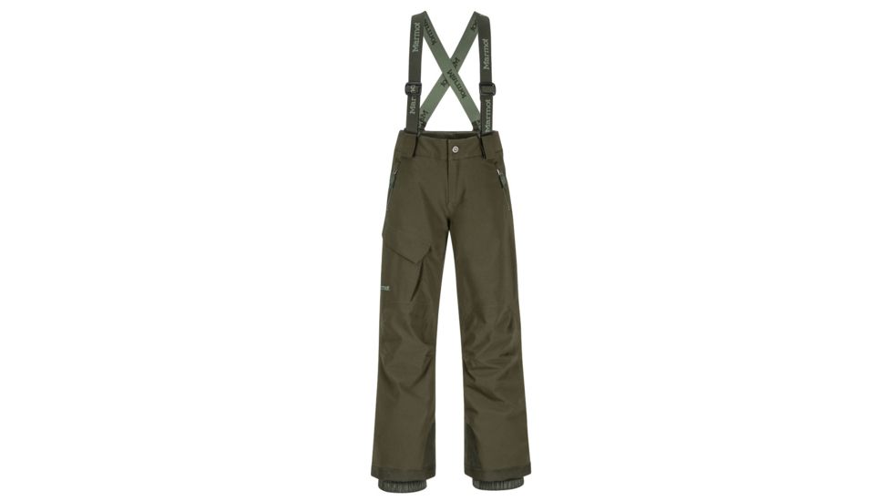 Marmot Edge Insulated Pant - Boys, Rosin Green, Medium, 74980-7764-M
