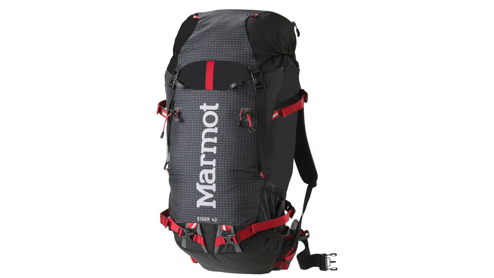 Eiger 42 L Backpack -Black/Fire-One Size