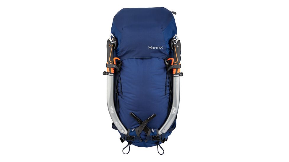 Marmot Eiger 42L Backpack, Estate Blue/Total Eclipse, One Size, 38200-3544-ONE
