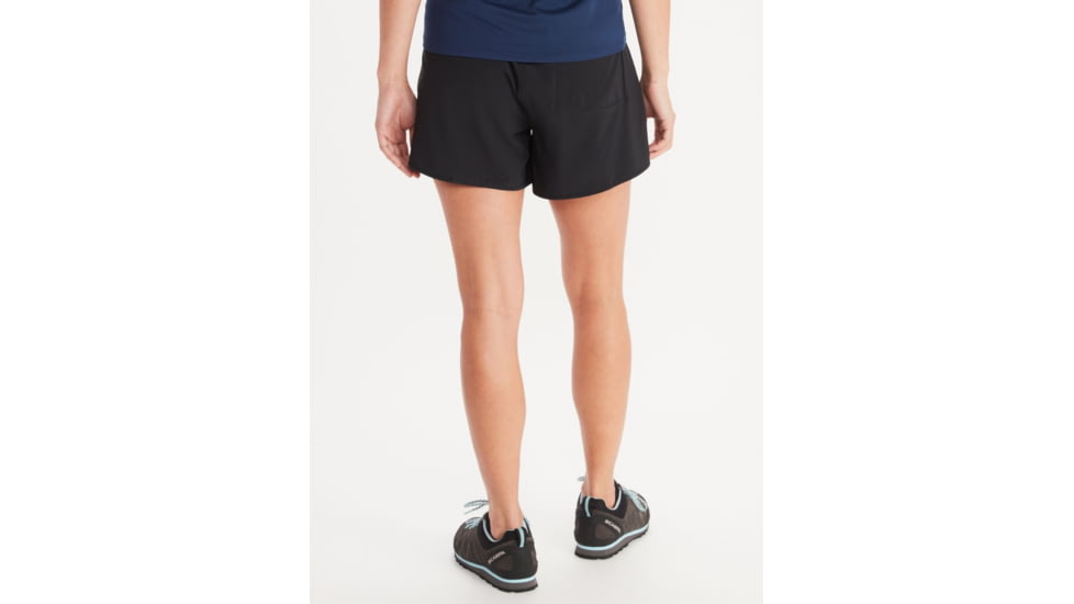 Marmot Elda Short 4in - Womens, Black, Extra Large, M12637-001-XL