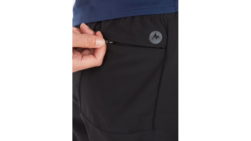 Marmot Elda Short 4in - Womens, Black, Extra Large, M12637-001-XL