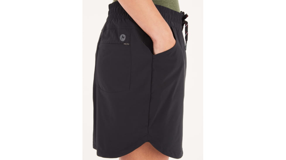 Marmot Elda Skort - Womens, Black, XS, M12638-001-XS