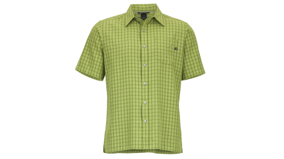 Marmot Eldridge Short Sleeve Shirt - Men's-Green Lichen-Small