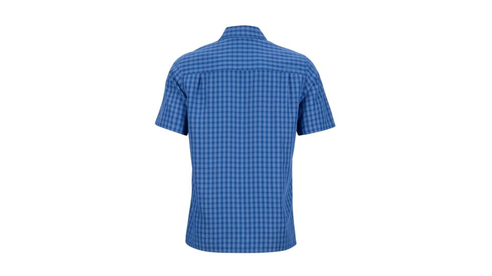 Marmot Eldridge Short Sleeve Shirt - Mens, Varsity Blue, 2XL 62220-3488-XXL
