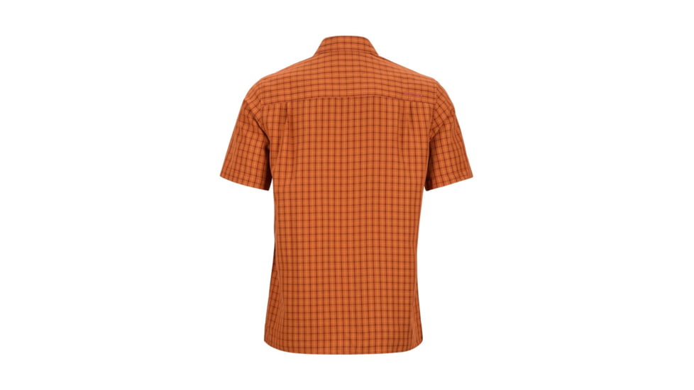 Marmot Eldridge Short Sleeve Shirt - Mens, Bombay Brown, M 62220-7480-M