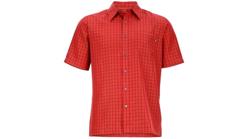 Eldridge Short Sleeve Shirt - Mens-Redstone-Medium