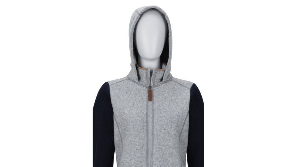 Marmot Eliana Sweater - Womens, Grey Storm Heather/Arctic Navy Heather, Extra Small, 58170-1827-XS