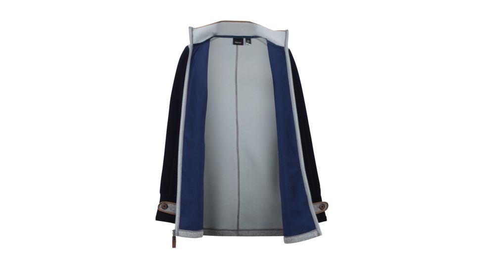 Marmot Eliana Sweater - Womens, Grey Storm Heather/Arctic Navy Heather, Extra Small, 58170-1827-XS