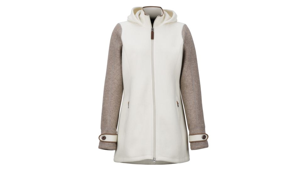 Marmot Eliana Sweater - Womens, Oatmeal Heather/Cappuccino Heather, Extra Small, 58170-7805-XS