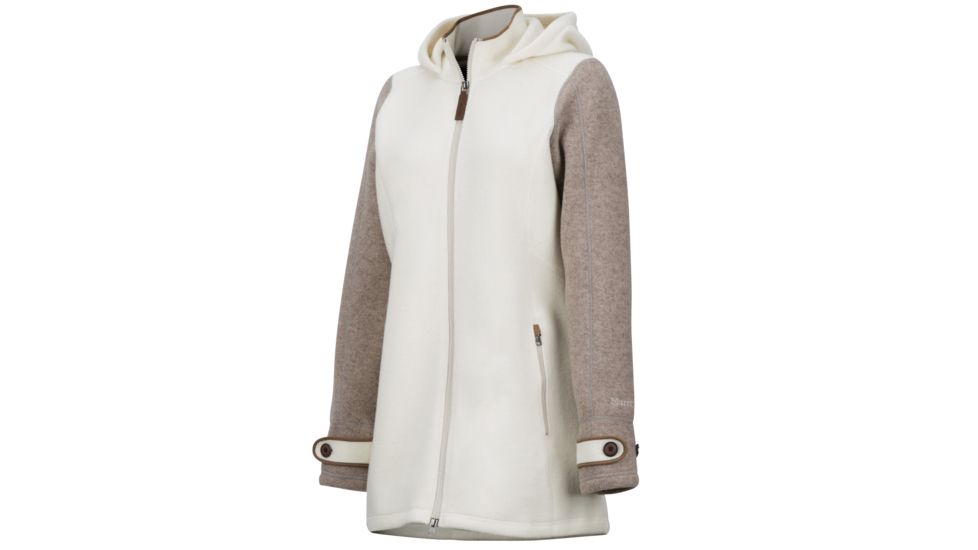 Marmot Eliana Sweater - Womens, Oatmeal Heather/Cappuccino Heather, Extra Small, 58170-7805-XS