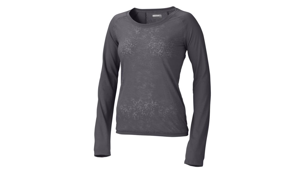 Marmot Ellie Long Sleeve Top - Women's-Dark Steel-Small