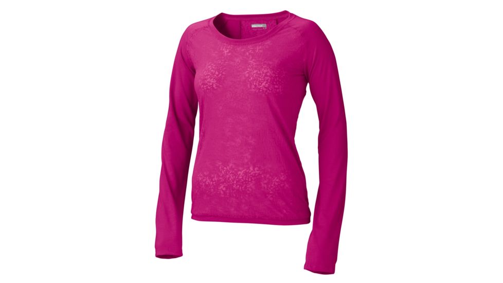 Marmot Ellie Long Sleeve Top - Women's-Lipstick-Small