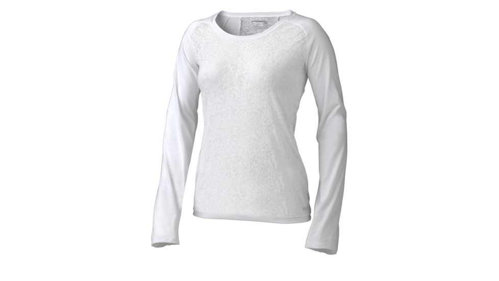Marmot Ellie Long Sleeve Top - Women's-White-Small