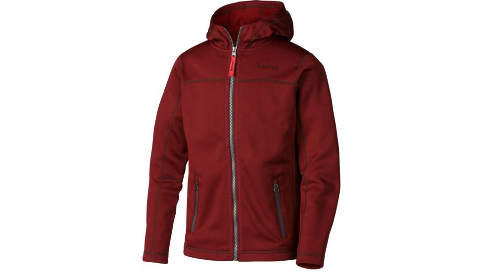 Emerson Hoodie - Boys -Redstone Heather-Medium