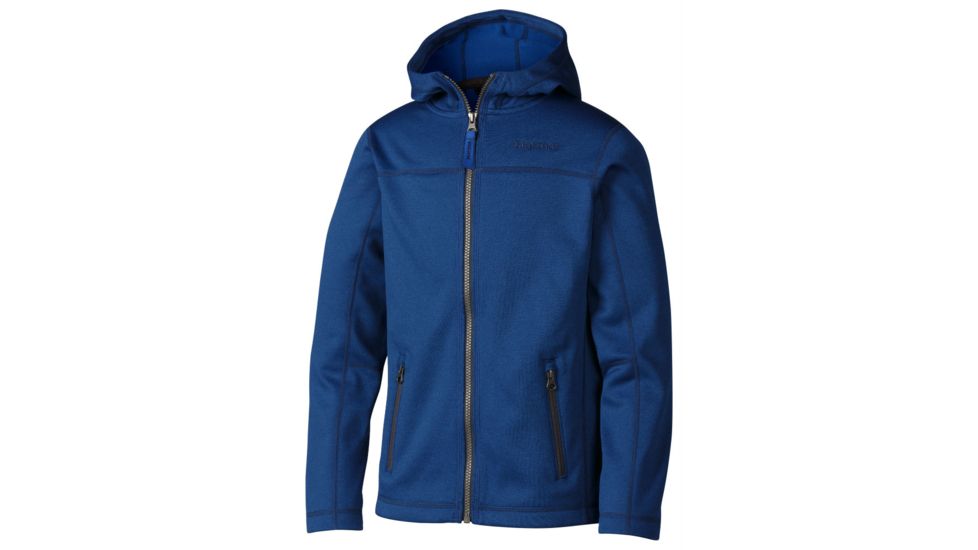 Emerson Hoodie - Boys -Blue Sapphire Heather-Medium