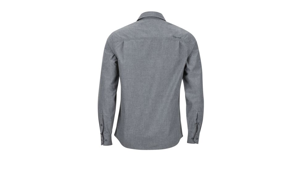 Marmot Emerson Long Sleeve - Mens, Slate Grey Heather, Medium, 43930-8552-M