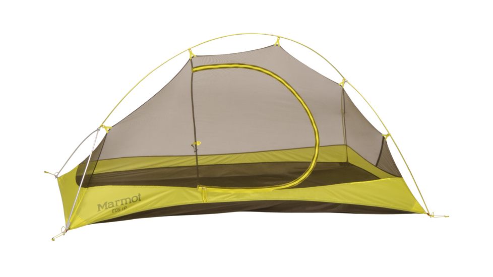 Marmot Eos 1P - 1 Person, 3 Season-Dark Citron/Citronelle-1 Person