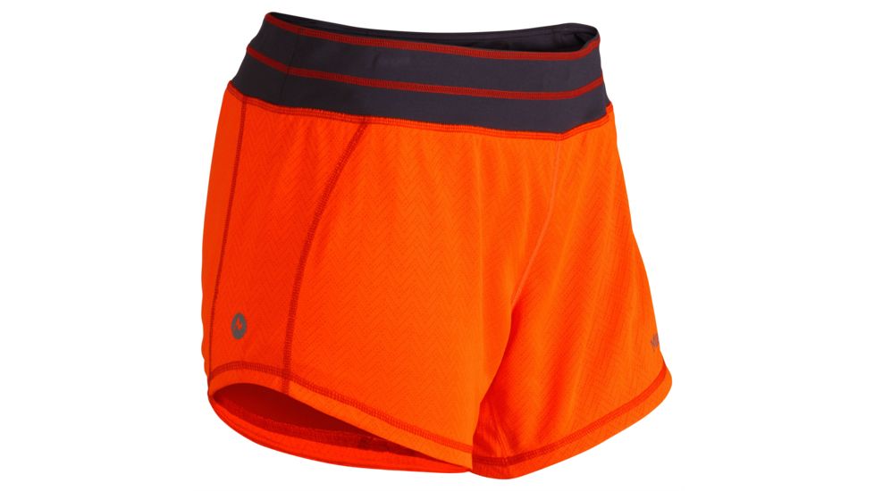 Marmot Womens Essential Short, Bright Orange, XL, 57110-8596-XL