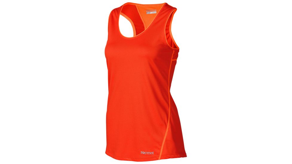 Marmot Essential Tank - Women's-Coral Sunset/Bright Orange-Medium