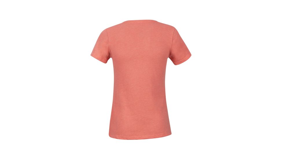 Marmot Esterel Tee Short Sleeve - Womens, Flamingo Heather, Medium, 47740-8289-M
