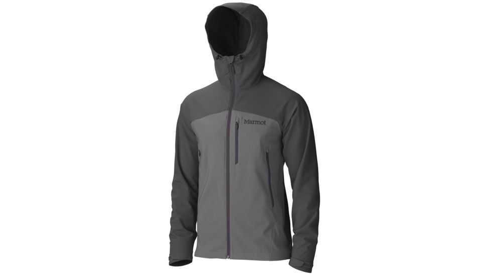 Marmot Estes Hoody - Mens-Cinder/Slate Grey-Small