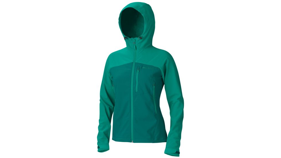Marmot Estes Hoody - Womens-Green Grove/Gem Green-Medium