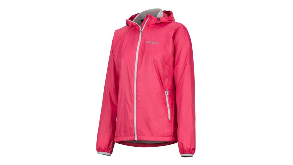 Marmot Ether DriClime Hoody - Womens, Disco Pink, Large, 56080-7216-L