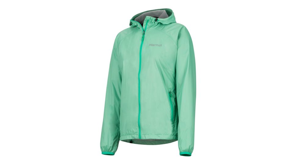 Marmot Ether DriClime Hoody - Womens, Double Mint, Large, 56080-4839-L