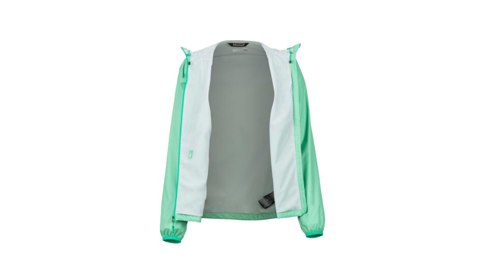 Marmot Ether DriClime Hoody - Womens, Double Mint, Large, 56080-4839-L