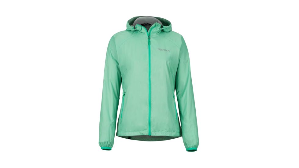 Marmot Ether DriClime Hoody - Womens, Double Mint, Large, 56080-4839-L