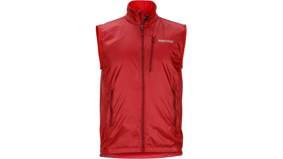 Marmot Ether DriClime Vest - Men's-Team Red-Medium