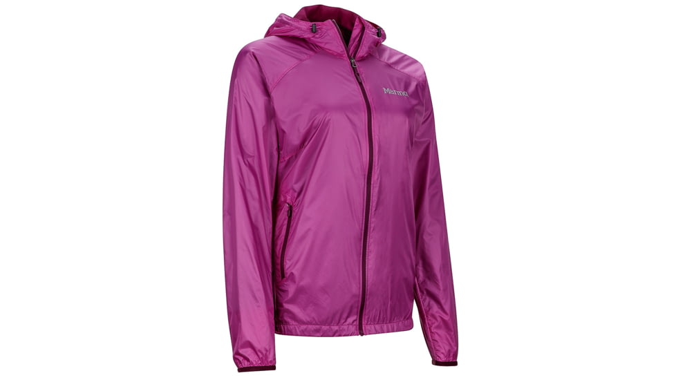 Marmot Ether DriClime Womens Hoody, Neon Berry, 56080-8610