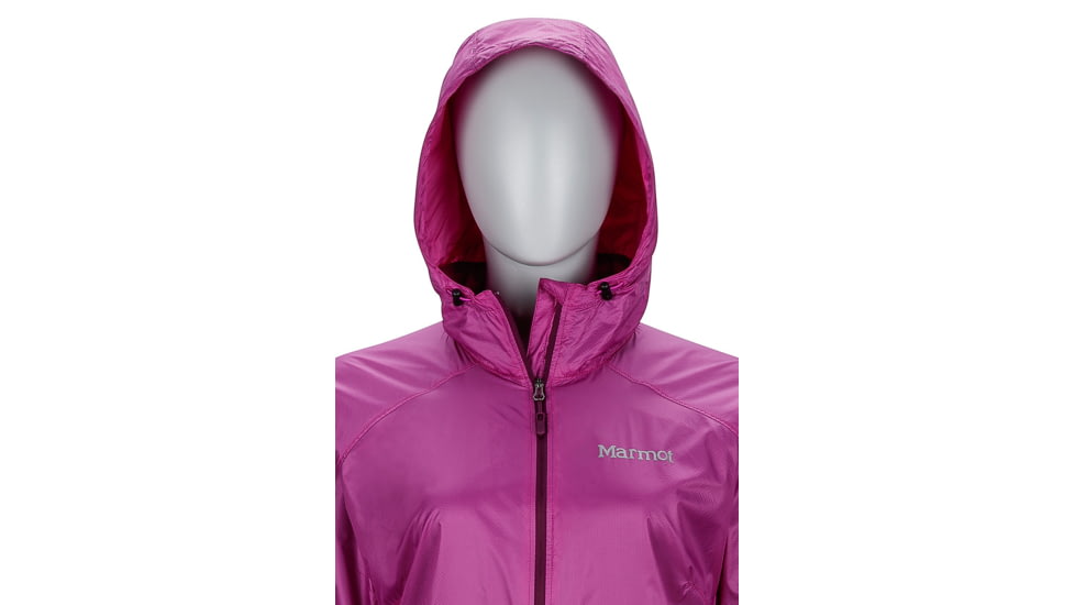 Marmot Ether DriClime Womens Hoody, Neon Berry, 56080-8610