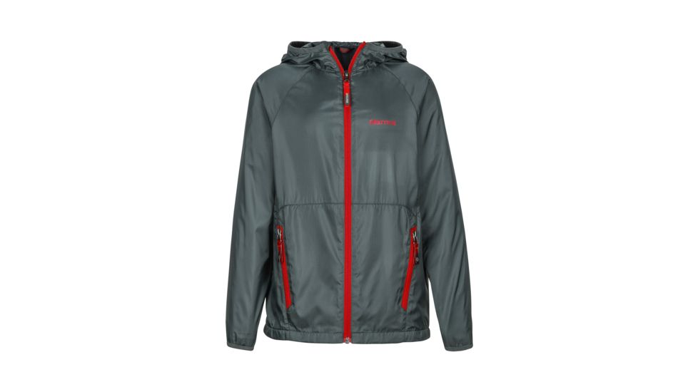 Marmot Ether Hoody - Boy's -New Dark Zinc/Slate Grey-Medium