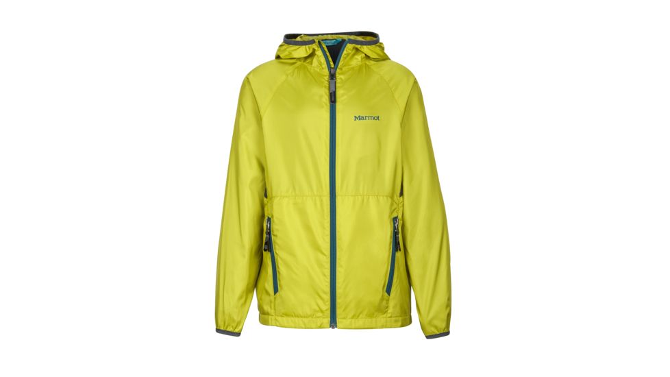 Marmot Ether Hoody - Boys, Citronelle/Slate Grey, Medium 51080-9851-M