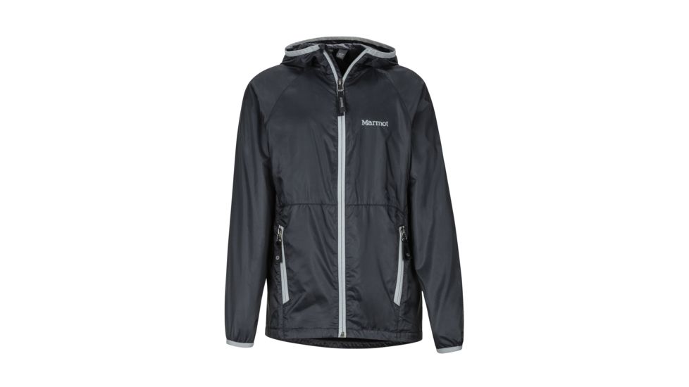 Marmot Ether Hoody - Boys, Black/Dark Steel, Extra Small, 51080-1121-XS