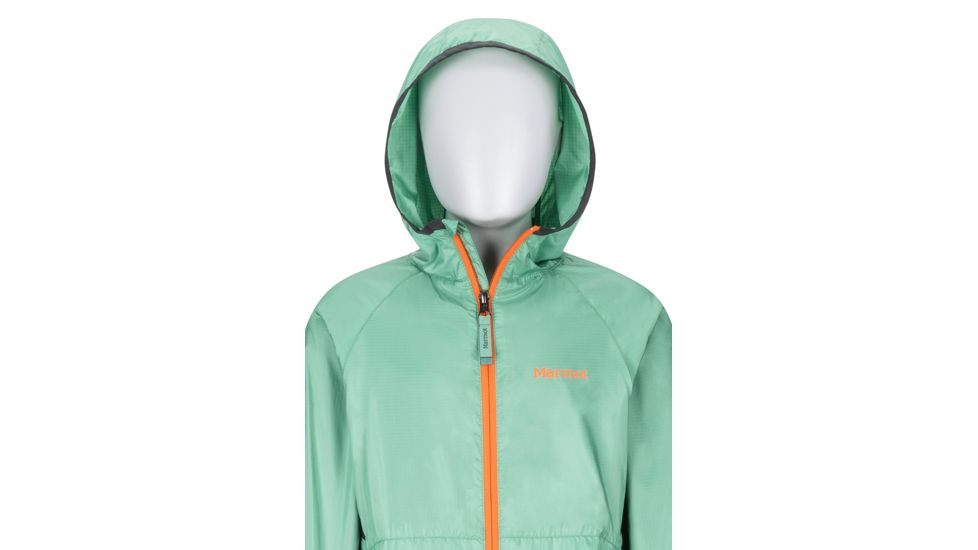 Marmot Ether Hoody - Boys, Pond Green/Dark Steel, Small, 51080-4856-S