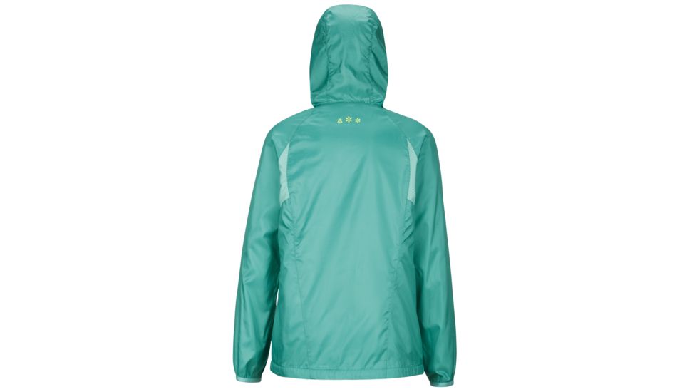 Marmot Ether Hoody - Girl's, Turf Green/Celtic, Medium 56190-4773-M