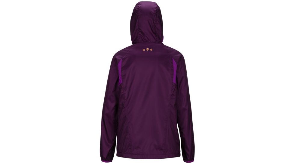 Marmot Ether Hoody - Girl's, Deep Plum/Neon Berry, Medium 56190-6868-M
