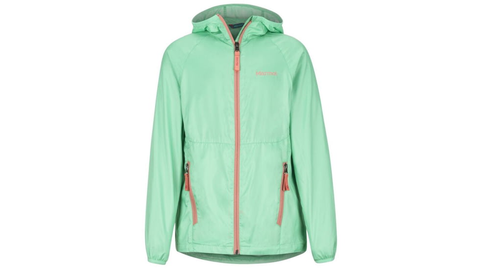Marmot Ether Hoody - Girls, Double Mint, Extra Small, 56190-4839-XS