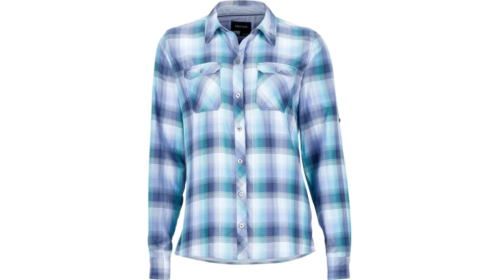 Marmot Evelyn Long Sleeve - Women's-Dusty Denim-Medium