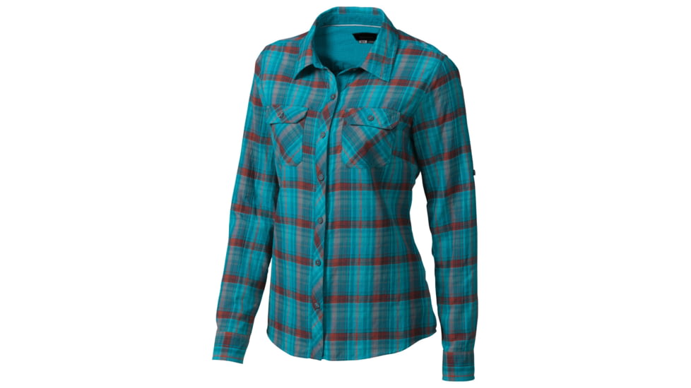 Evelyn Long Sleeve - Womens-Arctic Ocean-Small