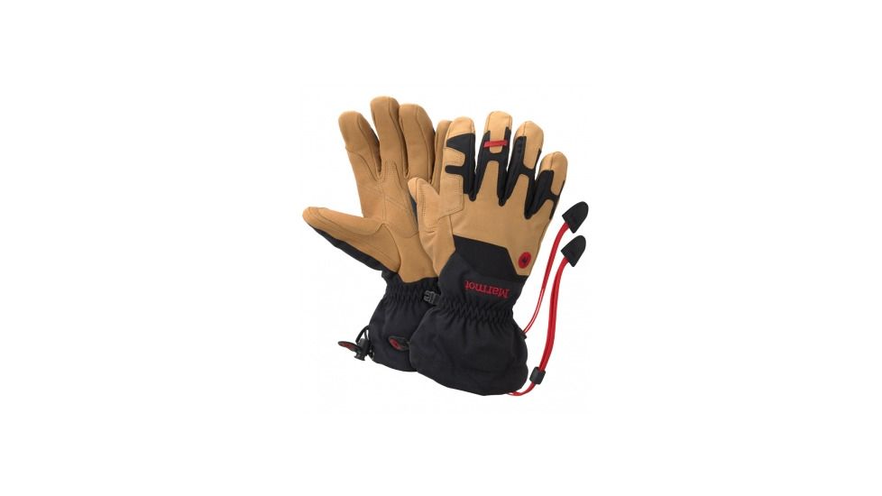 Marmot Exum Guide Glove -Black/Tan-Large